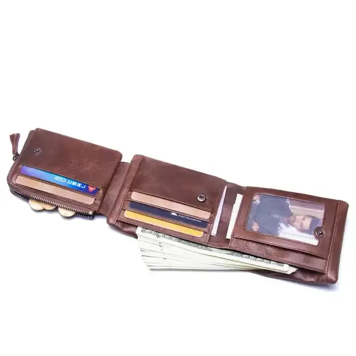 Billetera Con Sencillera para Hombre