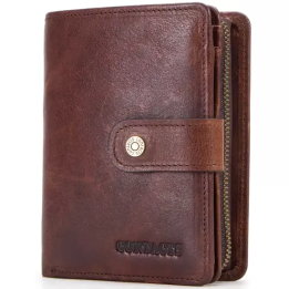 Billetera Chica con broche para hombre