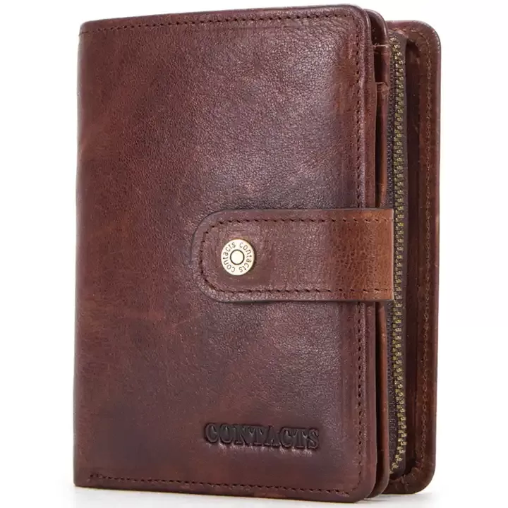 Billetera Chica con Broche para Hombre