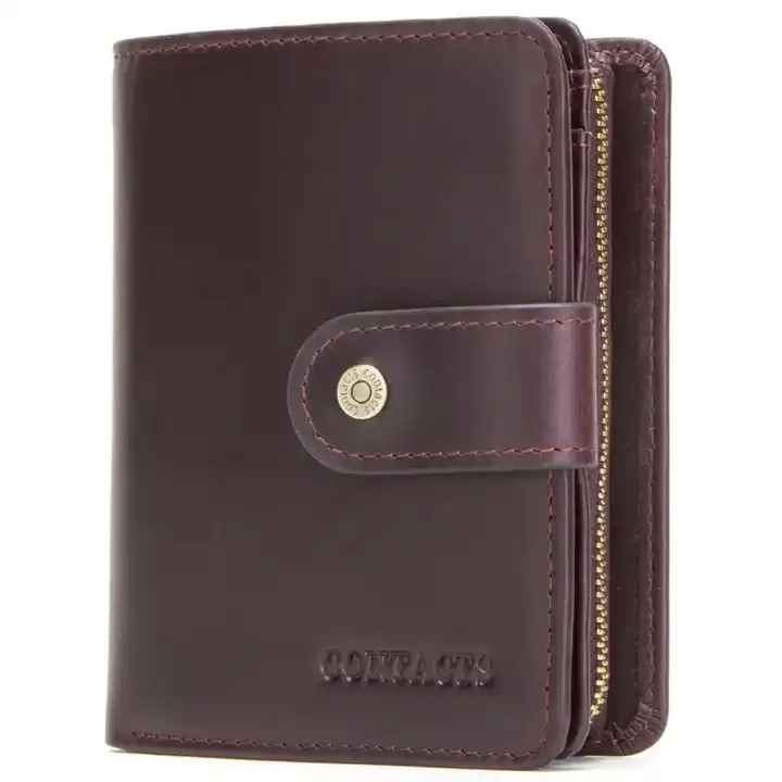 Billetera Chica con Broche para Hombre