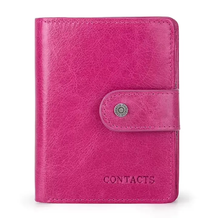 Billetera Chica con broche para hombre